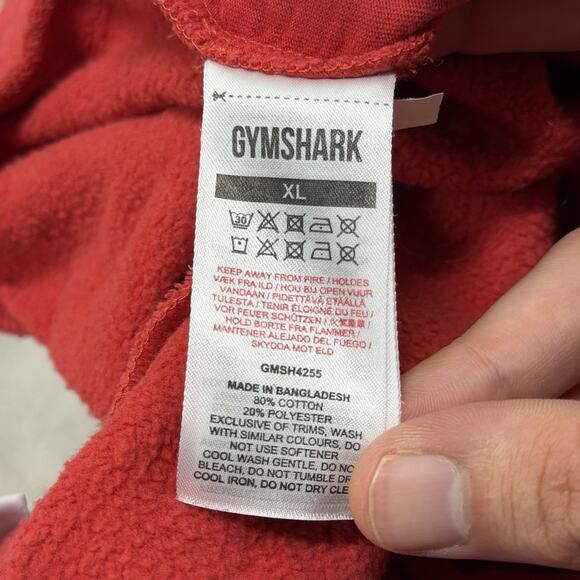 Gymshark Legacy Sweat Shorts Mens Size XL Drawstring Shark Logo - Picture 8 of 8